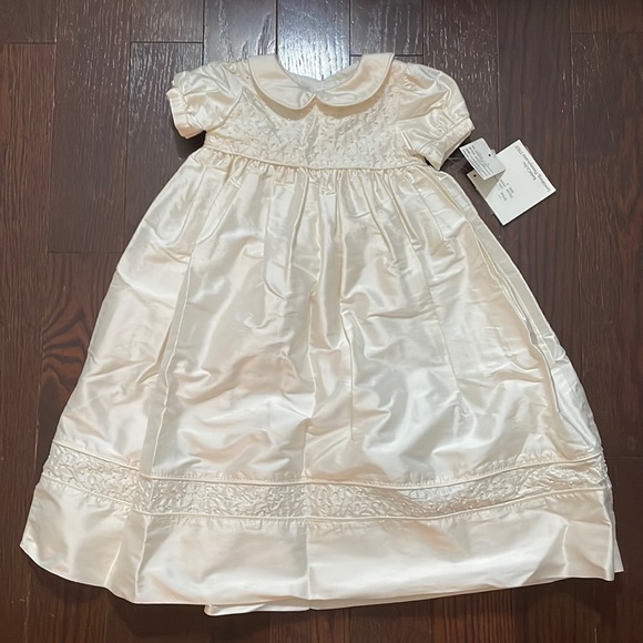 Silk Christening Gown - Picture 1 of 12